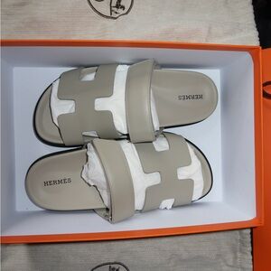 Hermes Beige Sandals